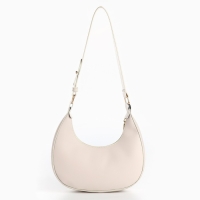 Сумка женская из искусственной кожи, 22х23х6 см, бежевый цвет