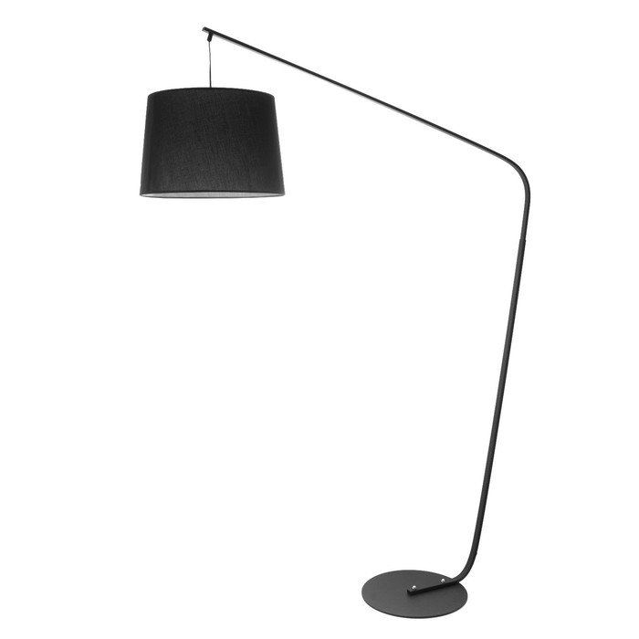 Торшер 19049/1 E27 40Вт черный 130х35х195 см