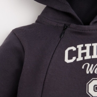 Комбинезон Крошка Я "NY", рост 86-92 см, цвет серый