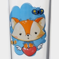 Набор стаканов «Верные друзья», стеклянный, 230 мл, 6 шт, рисунок микс Набор стаканов «Верные друзья», стеклянный, 230 мл, 6 шт, рисунок микс