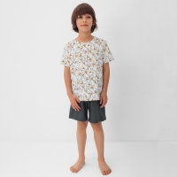 Пижама детская (футболка и шорты) KAFTAN Gussi, р-р28 (86-92) Пижама детская (футболка и шорты) KAFTAN Gussi, р-р28 (86-92)