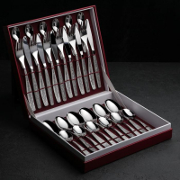 Набор столовый &laquo;Уралочка&raquo;, 30 предметов, толщина 2 мм, декоративная коробка