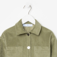 Костюм для девочки KAFTAN "Velvet", размер 38 (146-152), цвет зелёный