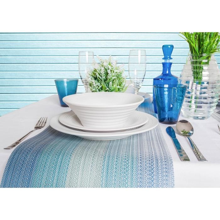 Нож столовый из нержавеющей стали Доляна «Равингтон», длина 22,3 см, цвет серебряный Нож столовый из нержавеющей стали Доляна «Равингтон», длина 22,3 см, цвет серебряный