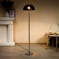 Торшер "Байхаус" Е27 15Вт коричневый 35х35х150см Торшер "Байхаус" Е27 15Вт коричневый 35х35х150см