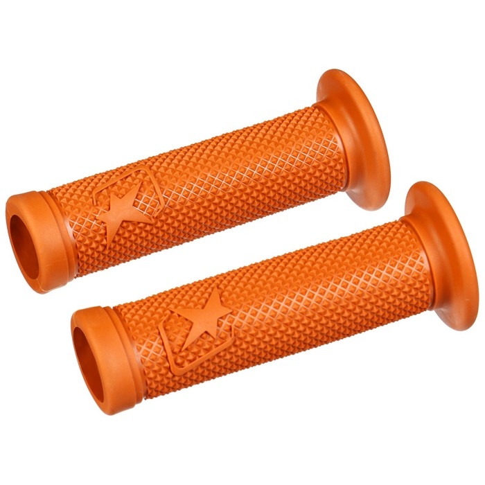 Грипсы 120 мм, внутренний диаметр 24 мм, цвет светло-коричневый