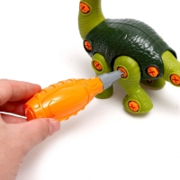 Конструктор винтовой &laquo;Бронтозавр&raquo;, с отвёрткой, 31 элемент