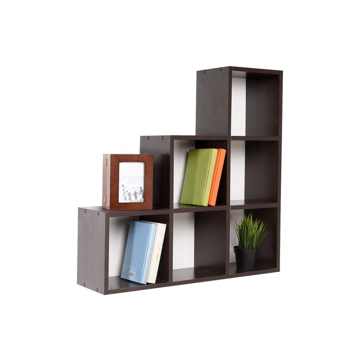 Полка-Стеллаж навесная/напольный ПД-8, 784х200х784, Венге Полка-Стеллаж навесная/напольный ПД-8, 784х200х784, Венге