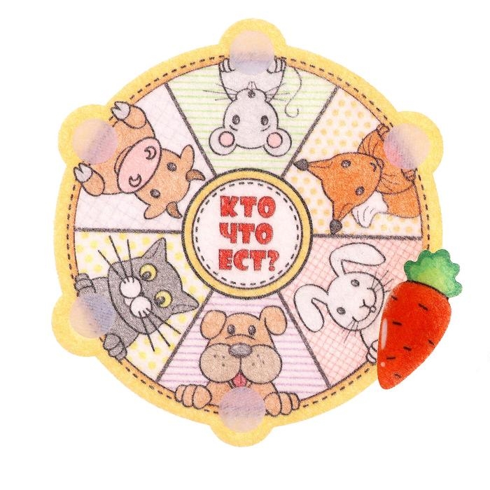 Счётный материал, мини-игра &laquo;Кто что ест&raquo;