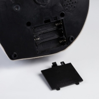 Светодиодная фигура &laquo;Поезд и снеговик&raquo; 20 &times; 20 &times; 16 см, полистоун, батарейки ААх3 (не в комплекте), USB, свечение тёплый белый