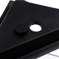 Аквариум "Дельта" угловой с крышкой, 40 литров, 39 х 39 х 36/41,5 см, чёрный Аквариум "Дельта" угловой с крышкой, 40 литров, 39 х 39 х 36/41,5 см, чёрный