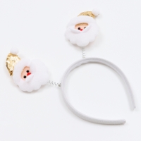 Новый год! Карнавальный ободок &laquo;Дед мороз&raquo;, цвет золотой