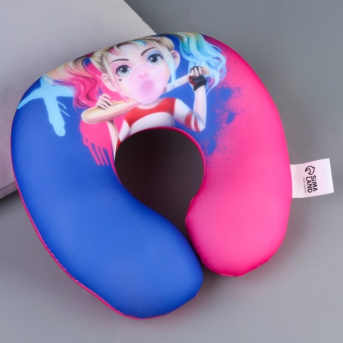 Подушка для путешествий антистресс &laquo;Девочка блонд&raquo;