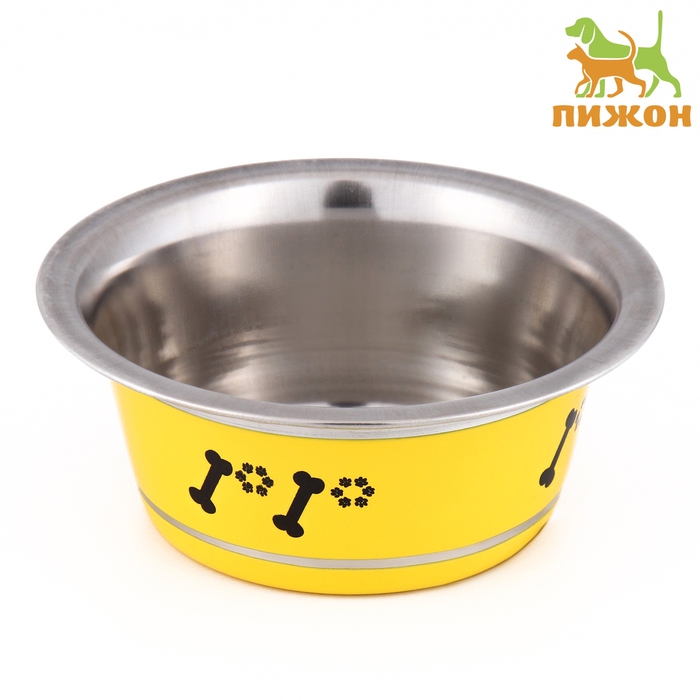 Миска цветная стандарт 200 мл, жёлтая Миска цветная стандарт 200 мл, жёлтая