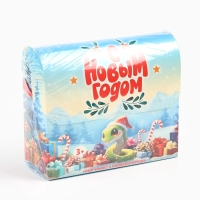 Сладкий детский новогодний подарок &laquo;С новым годом&raquo;, конфеты + мягкая игрушка, 250 г