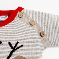 Комбинезон вязаный Крошка Я "Олень" рост 62-68 см Комбинезон вязаный Крошка Я "Олень" рост 62-68 см