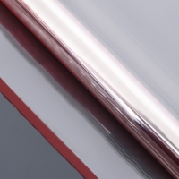 Пленка глянцевая прозрачная "Полоса", 58 см x 10 м, красный Пленка глянцевая прозрачная "Полоса", 58 см x 10 м, красный