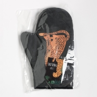 Набор подарочный The wild life: полотенце, варежка-прихватка, кисть, лопатка, венчик