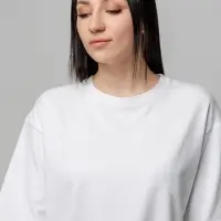 Футболка унисекс оверсайз Street Vibes, молочно-белая, размер XS/S Футболка унисекс оверсайз Street Vibes, молочно-белая, размер XS/S