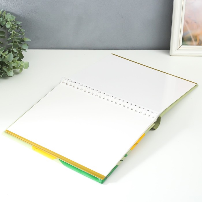 Фотоальбом магнитный 20 листов Фотоальбом магнитный 20 листов "Тюльпаны. Моменты счастья" 29х24х2 см