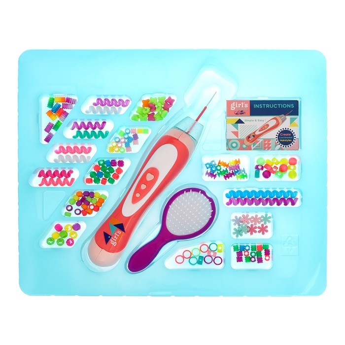 Набор парикмахера &laquo;Креатив&raquo; с аксессуарами для волос + аппарат для плетения