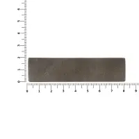 Лейбл кожаный Pasek, серый