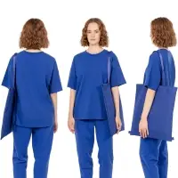 Шопер B3, синий с синими ручками Шопер B3, синий с синими ручками