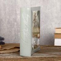 Фотоальбом Fotografia на 200 фото, 10x15 см., "Свадебный"