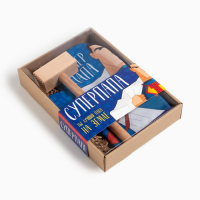 Кухонный набор &laquo;Супер папа&raquo;,варежка-прихватка 20х28см, молоток деревянный