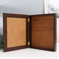 Ключница "Правило нашей семьи" 26х31см венге