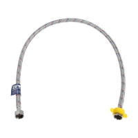 Подводка гибкая для воды ZEIN, 1/2", гайка-гайка, 80 см, с ключом для монтажа Подводка гибкая для воды ZEIN, 1/2", гайка-гайка, 80 см, с ключом для монтажа