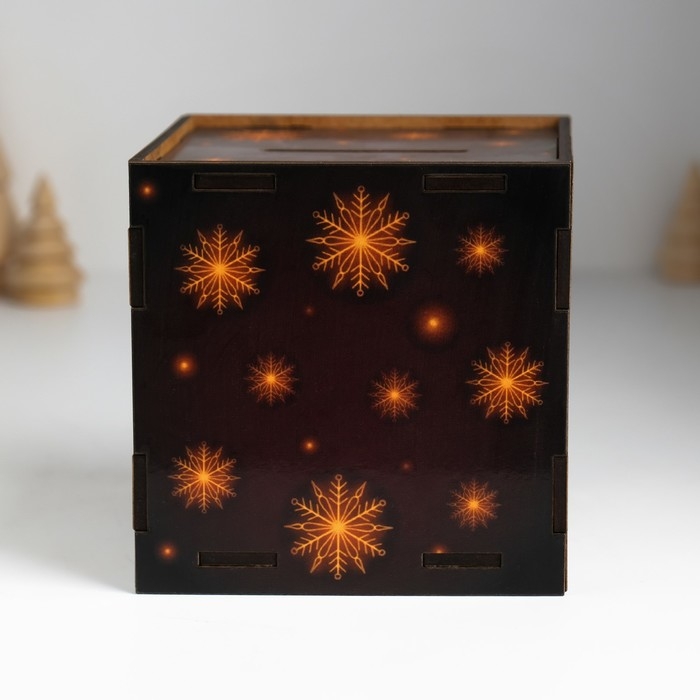 Копилка куб Копилка куб "Змея. Благополучия" 10х10х10 см