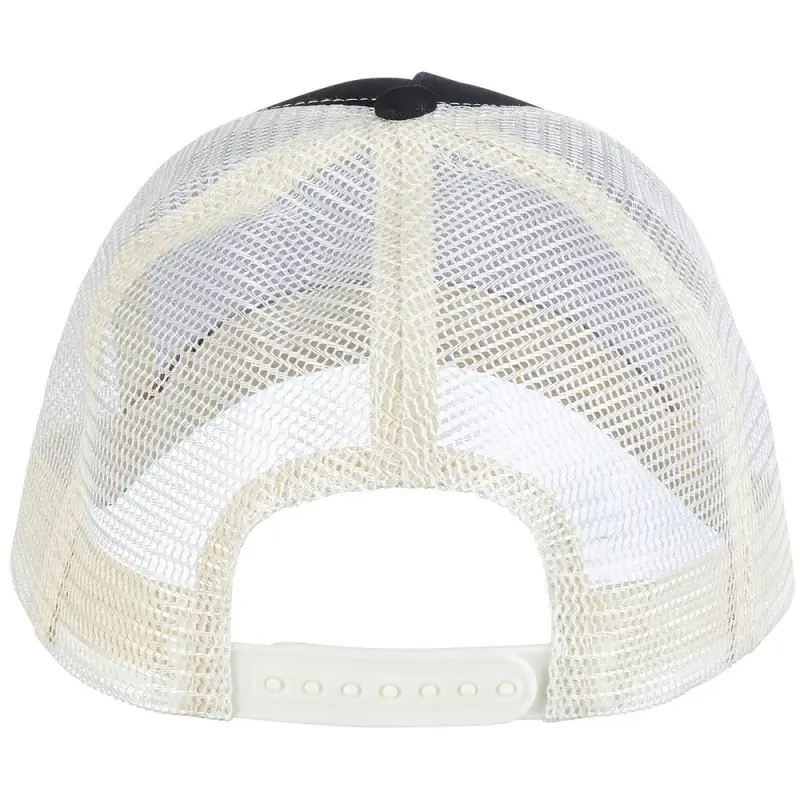 Бейсболка Blink, черная с молочно-белым Бейсболка Blink, черная с молочно-белым