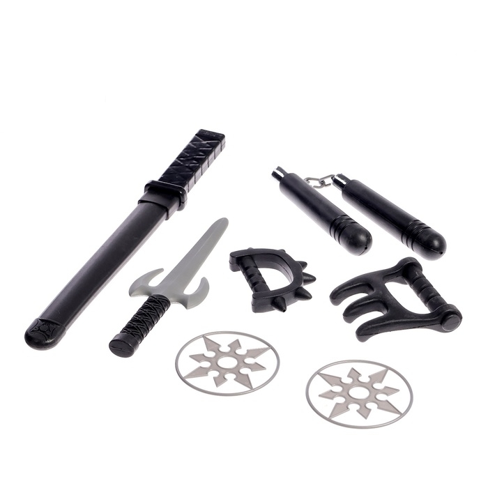 Набор ниндзя &laquo;Урон&raquo;, 8 предметов