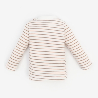 Лонгслив детский Крошка Я, BASIC LINE, рост 62-68 см, полоска бежевая Лонгслив детский Крошка Я, BASIC LINE, рост 62-68 см, полоска бежевая