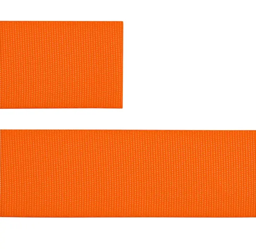 Стропа текстильная Fune 35 L, оранжевый неон, 140 см