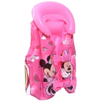 Жилет надувной «Минни Маус», для плавания, детский, цвет розовый Жилет надувной «Минни Маус», для плавания, детский, цвет розовый