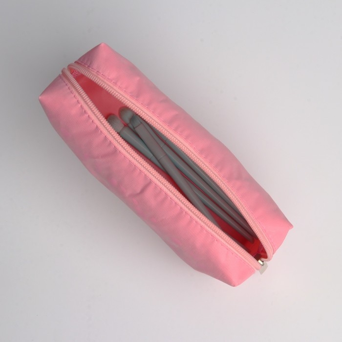 Косметичка &laquo;Розовый леопард&raquo; 17х10х5 см, на молнии