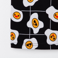 Пижама мужская KAFTAN "Яйца" р.48, черный Пижама мужская KAFTAN "Яйца" р.48, черный