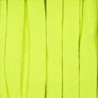 Плоский шнур Cord L, желтый неон, 130 см