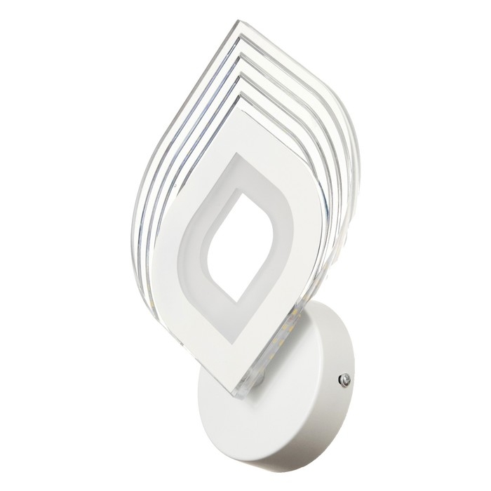 Бра Бра "Лист" LED 12Вт 3000-4000К белый 24х19х4 см