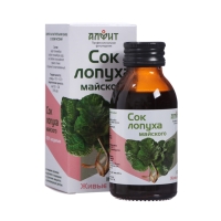Сироп Алфит "Сок лопуха майского", 100 мл Сироп Алфит "Сок лопуха майского", 100 мл