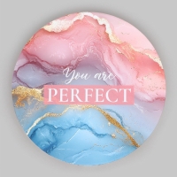 Набор шляпных коробок для цветов 4 в 1, упаковка подарочная, &laquo;Мрамор&raquo;, 20 х 17,5 - 16 х 14 см