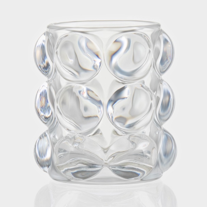 Стакан Lumpy, 200 мл, 8,5&times;9 см, стекло, прозрачный