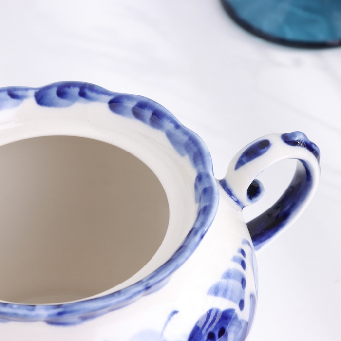 Сахарница Сахарница "Весна", 11 х 15 см, гжель