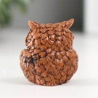 Сувенир полистоун "Коричневая сова" МИКС 3х4х4,3 см