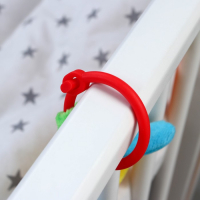 Растяжка - погремушка мягкая на кроватку/коляску «Лучшие друзья», Крошка Я Растяжка - погремушка мягкая на кроватку/коляску «Лучшие друзья», Крошка Я