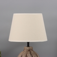 Лампа настольная "Луиза" 1х40Вт Е27 кофе со сливками 25х25х38,,5см Лампа настольная "Луиза" 1х40Вт Е27 кофе со сливками 25х25х38,,5см