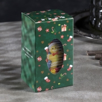 Светодиодная фигура «Красный подарок с пряником» 6.3 × 11.5 × 6.3 см, пластик, батарейки АААх3 (не в комплекте), эффект пламени Светодиодная фигура «Красный подарок с пряником» 6.3 × 11.5 × 6.3 см, пластик, батарейки АААх3 (не в комплекте), эффект пламени