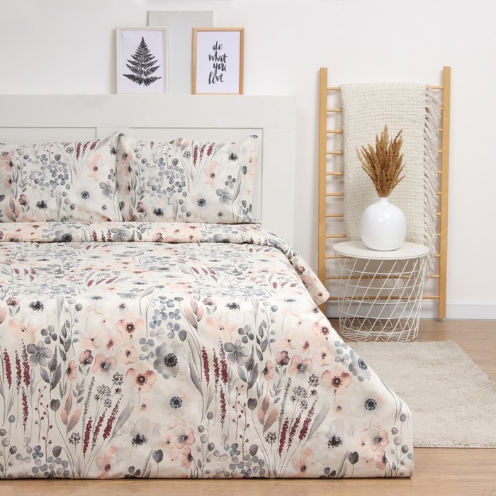 Постельное бельё LoveLife 2 сп Постельное бельё LoveLife 2 сп "Летний вечер" 175х215см,210х220см,50х70см-2шт, хлопок, бязь, 125г/м2